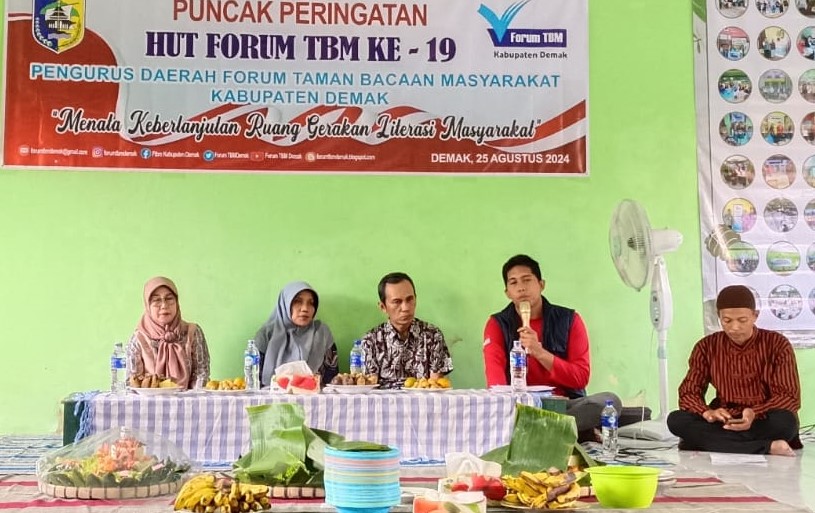 Dorong Keberlanjutan Gerakan Literasi Masyarakat, FTBM Demak Adakan Kegiatan Penguatan